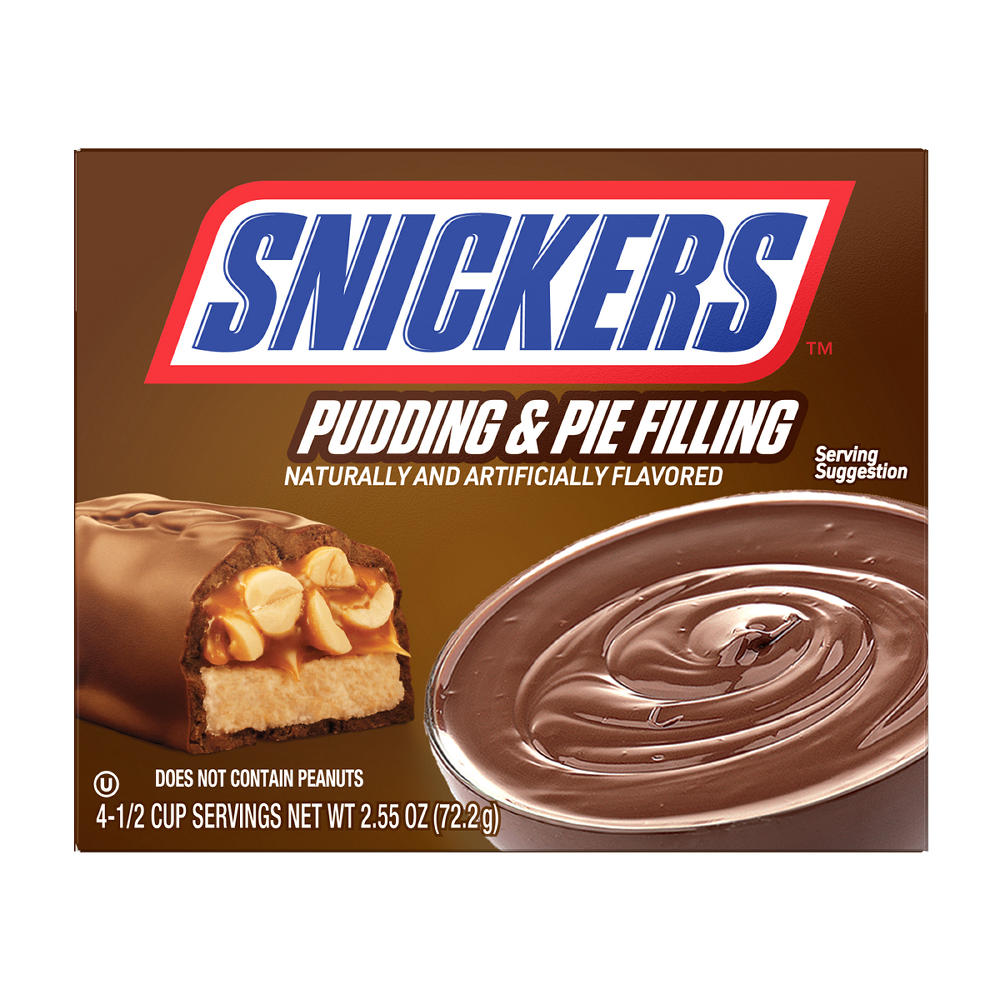 Snickers Instant Pudding & Pie Filling, 2.55 oz
