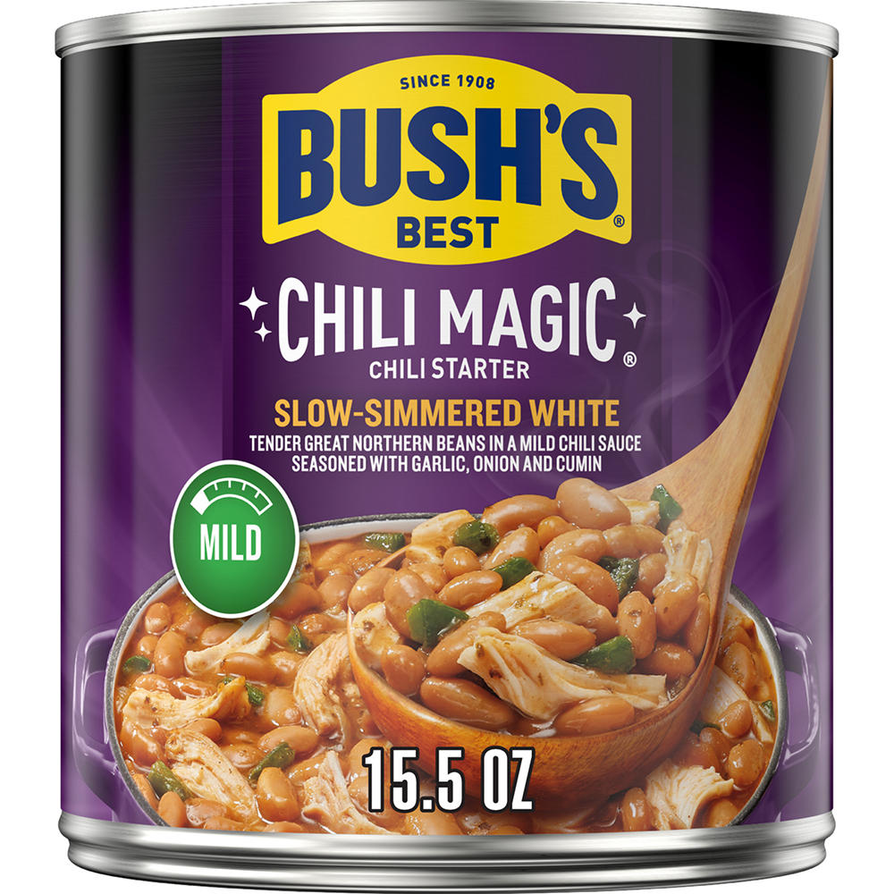 Bush's Best Chili Magic Slow Simmered White Chili, 15.5 oz
