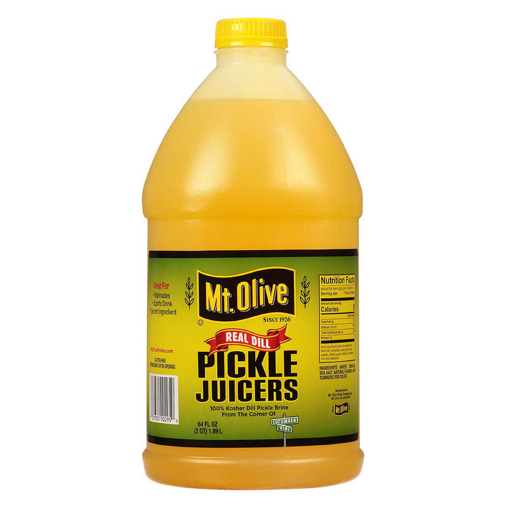 Mt. Olive Real Dill Pickle Juicers, 64 oz