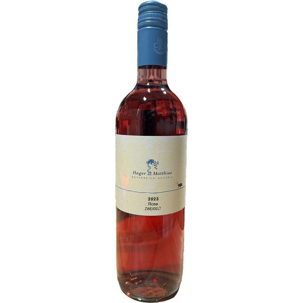 Hager Matthias Organic Zweigelt Rose Austrian Wine, 750 mL