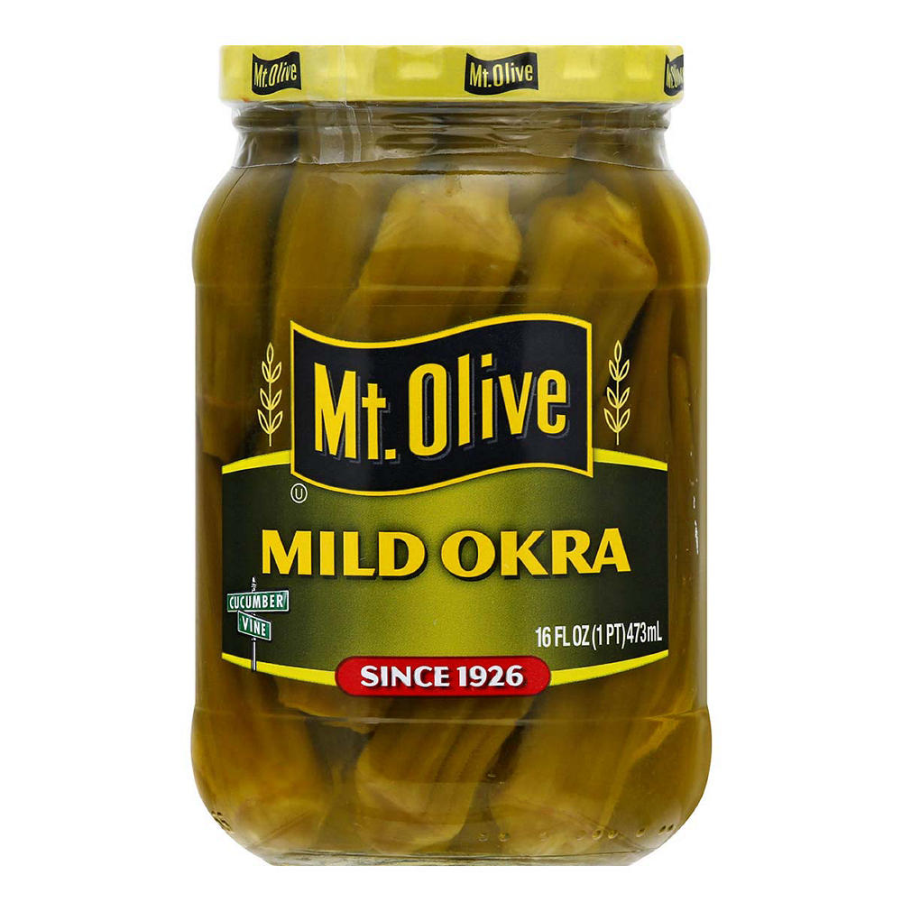 Mt. Olive Mild Okra, 16 oz