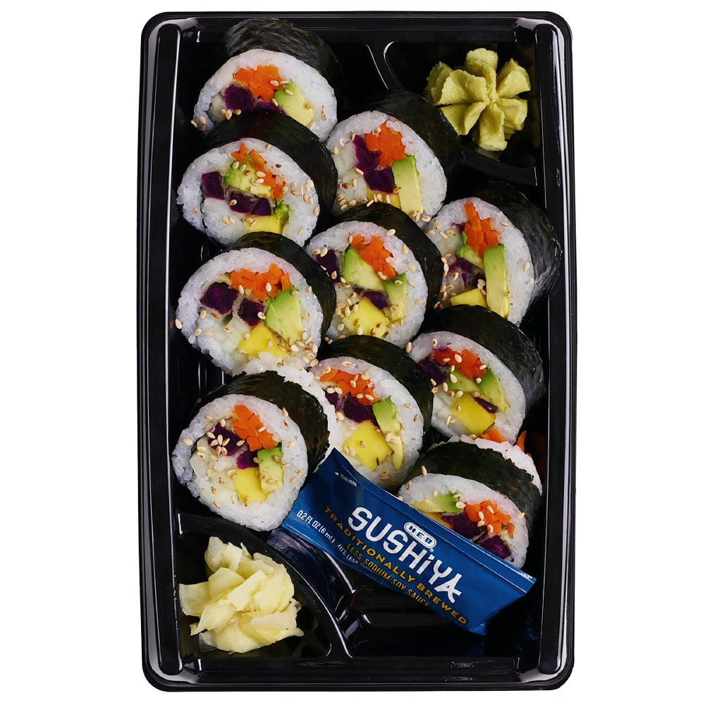 H-E-B Sushiya Lost Maples Sushi Roll, 10 pc