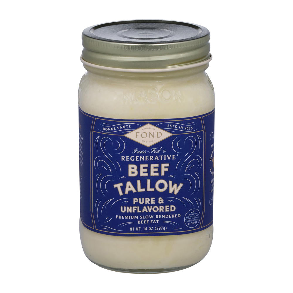 Fond Pure & Unflavored Beef Tallow, 14 oz