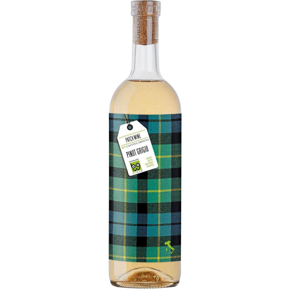 Lunaria Organic Patches Pinot Grigio Italy White Wine, 750 mL