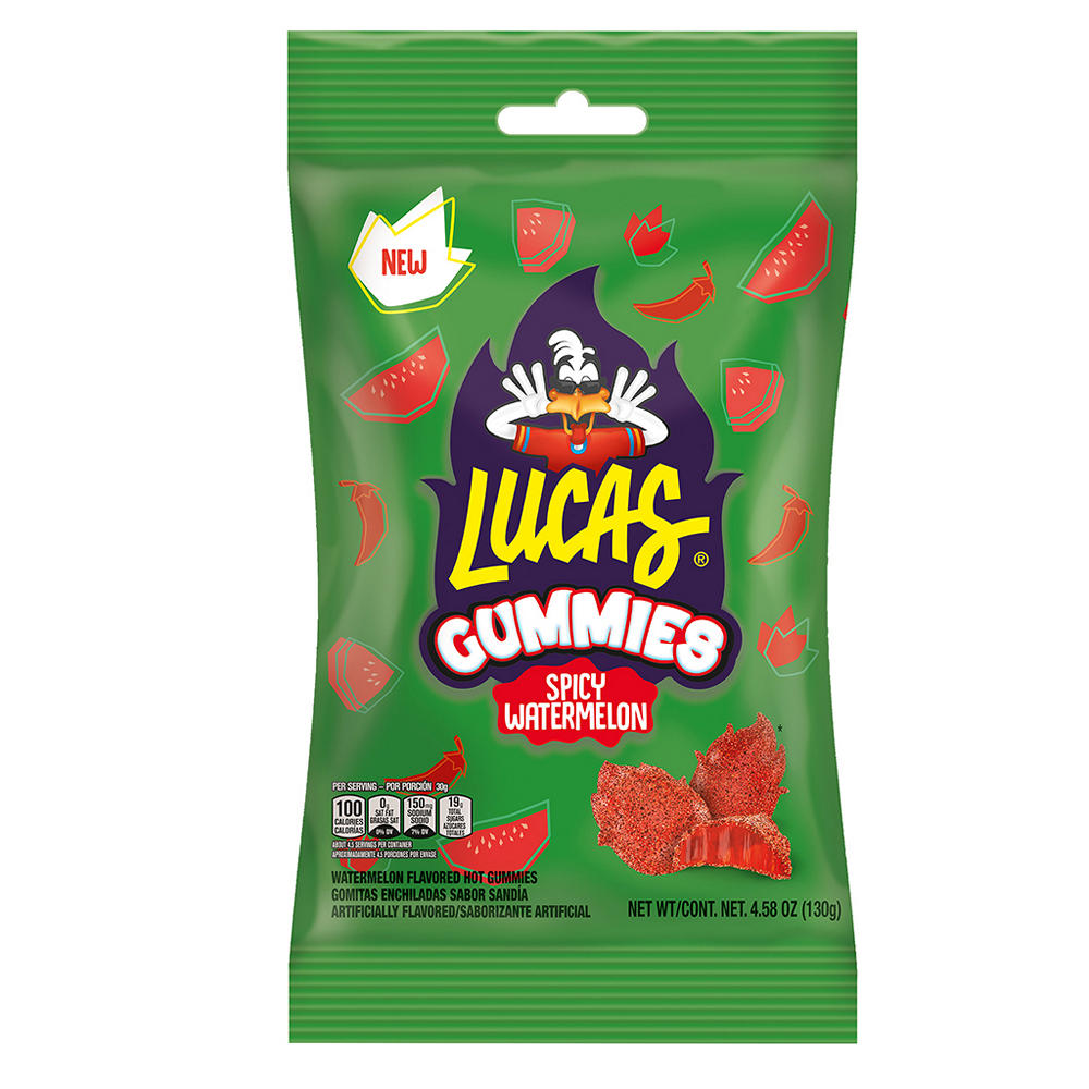 Lucas Lucas Gummies Spicy Watermelon, 4.58 oz