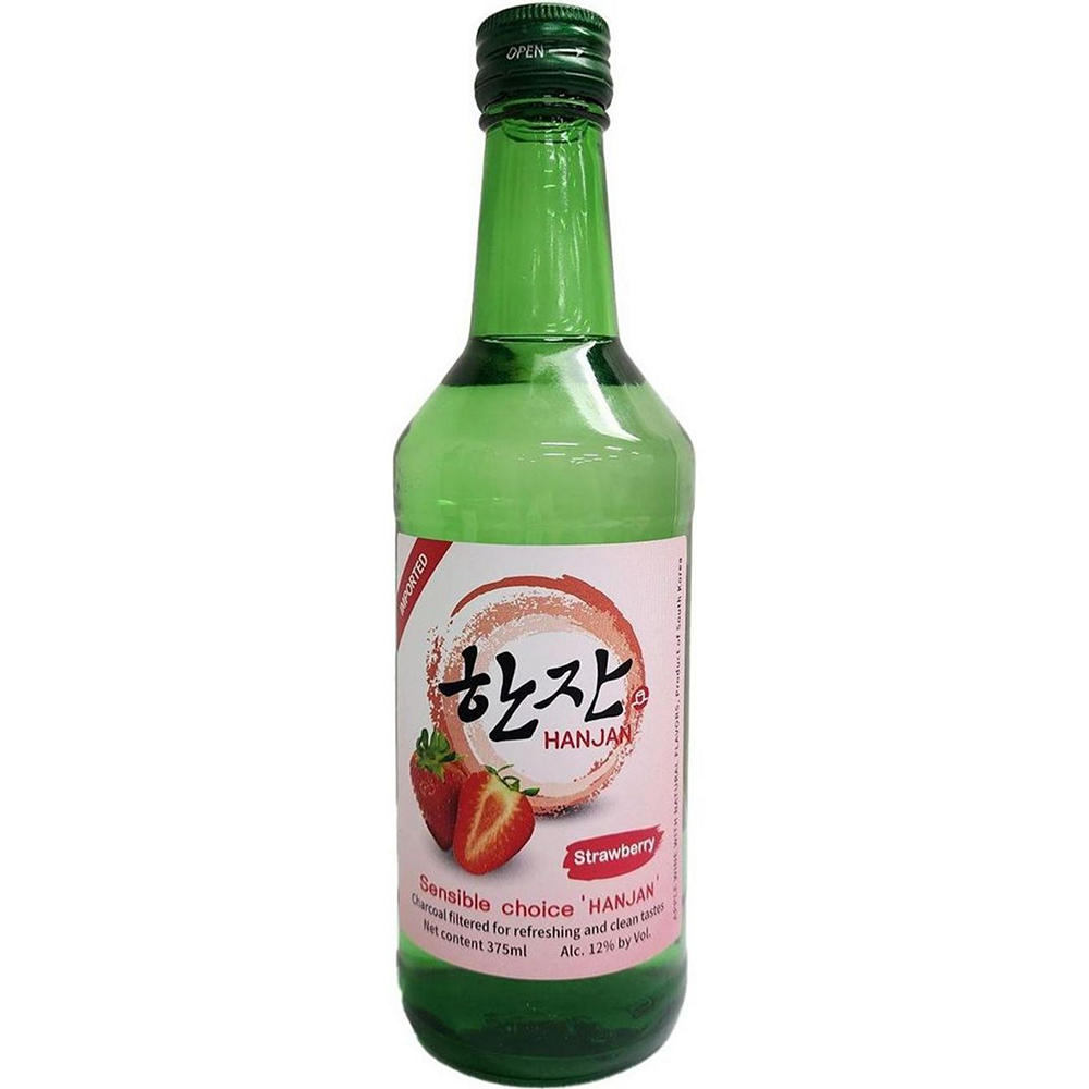 Han Jan Soju Strawberry, 375 mL