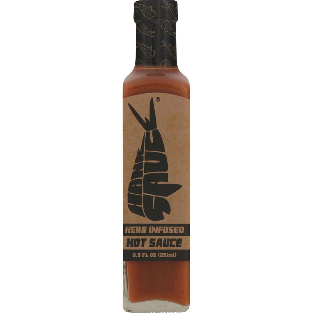Hank Sauce Herb Infused Hot Sauce, 8.5 oz