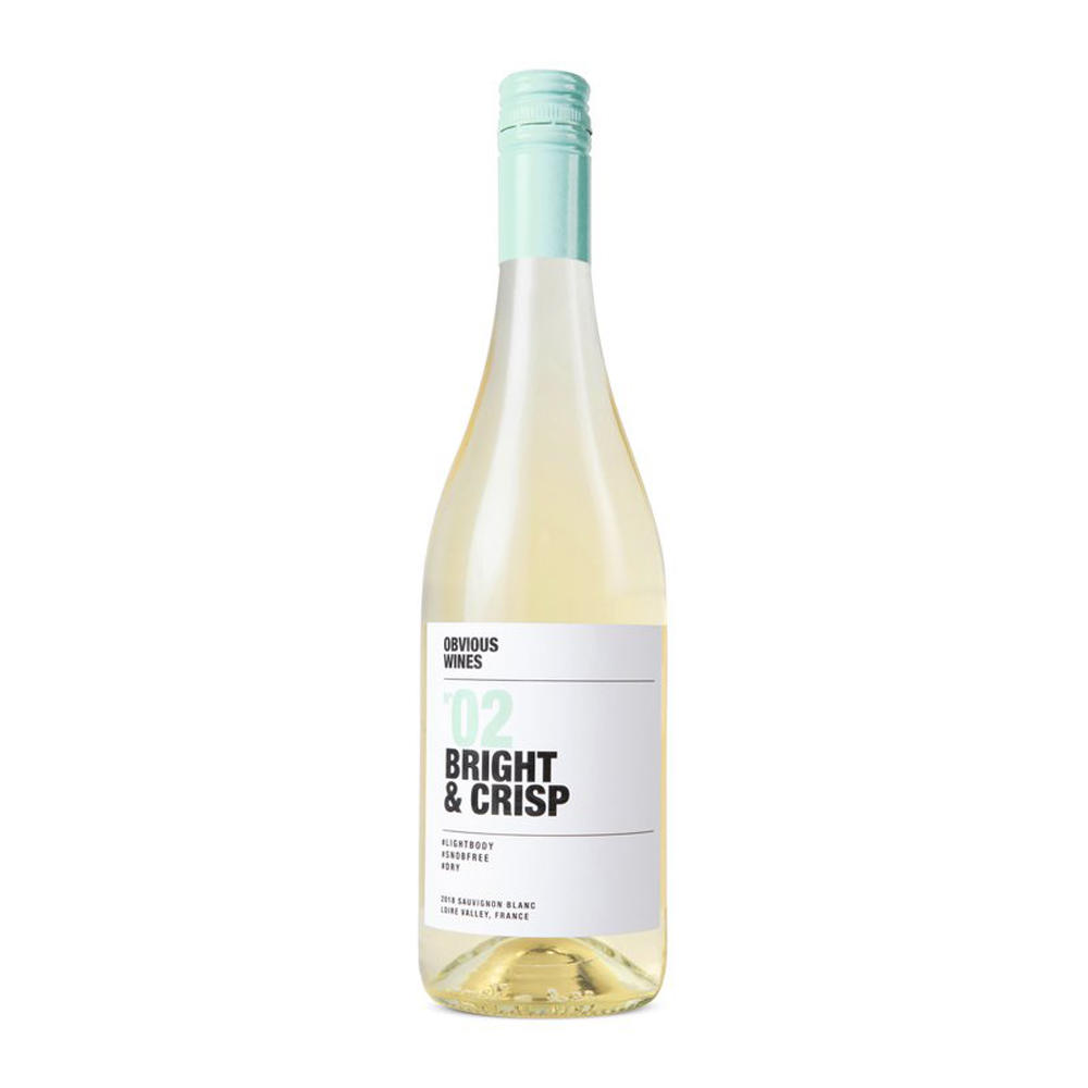 Obvious Wines No 02 Bright & Crisp Sauvignon Blanc, 750 mL