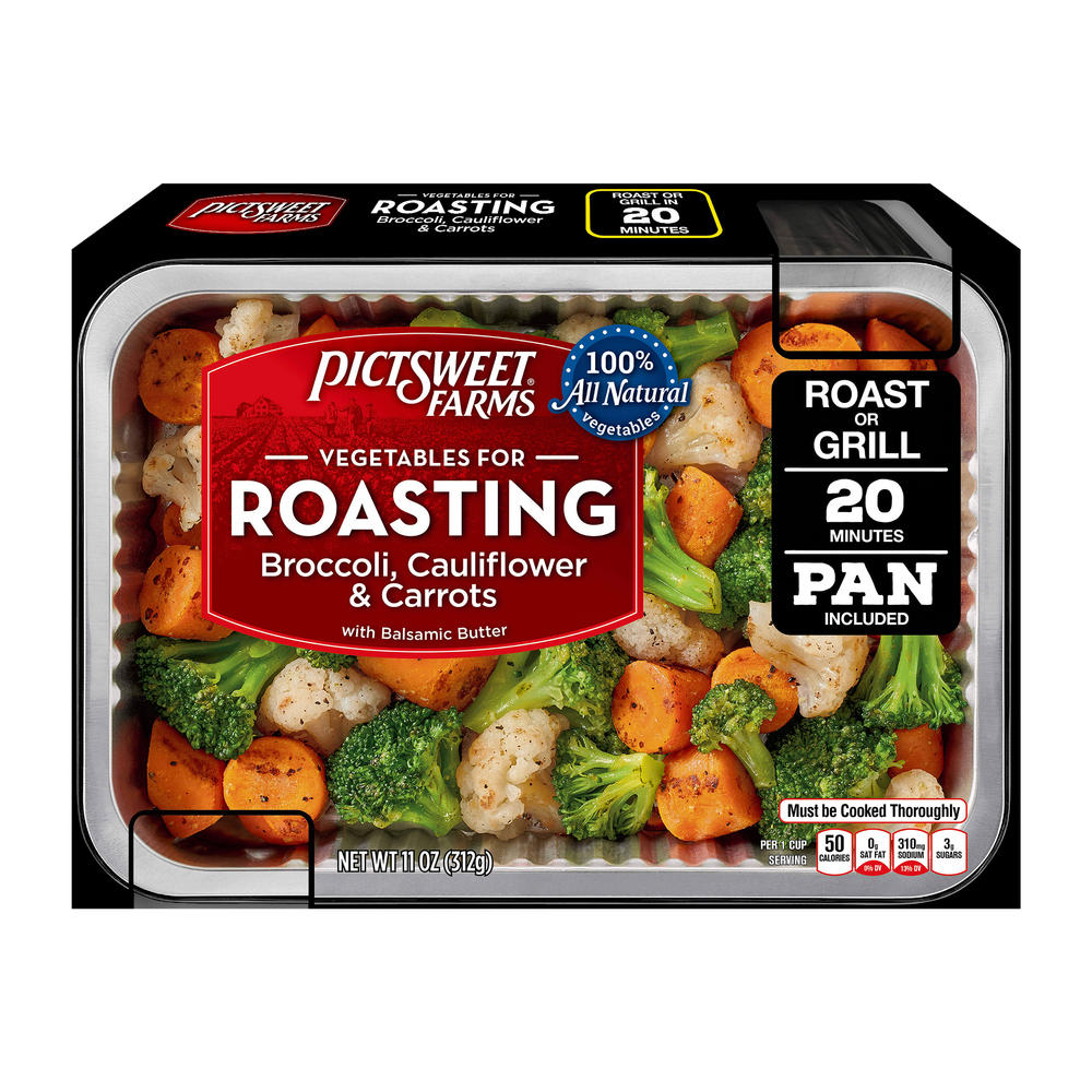 Pictsweet Farms Broccoli, Cauliflower & Carrots, 11 oz