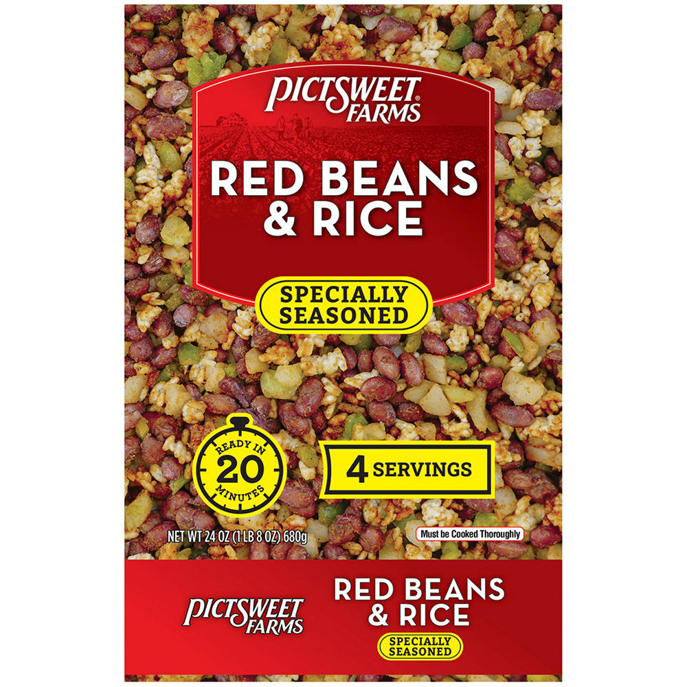 Pictsweet Farms Seasoned Red Beans & Rice, 24 oz