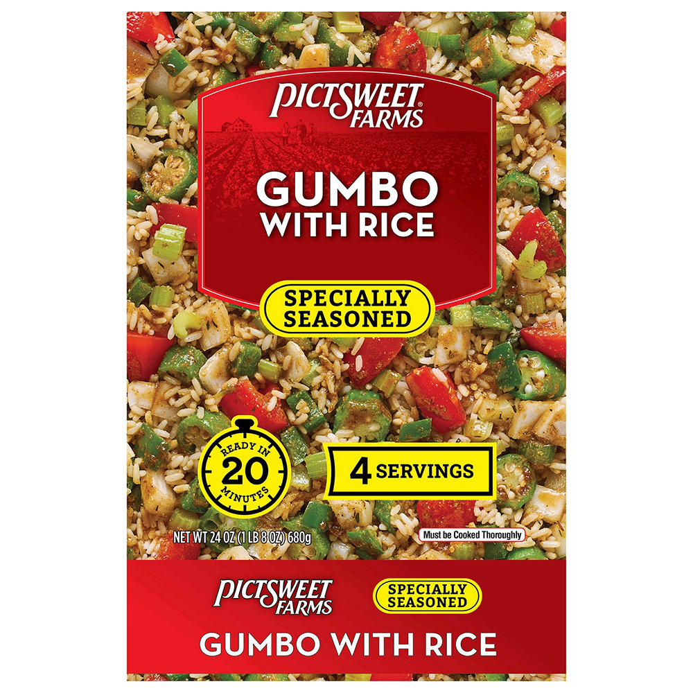 Pictsweet Farms Seasoned Gumbo & Rice, 24 oz