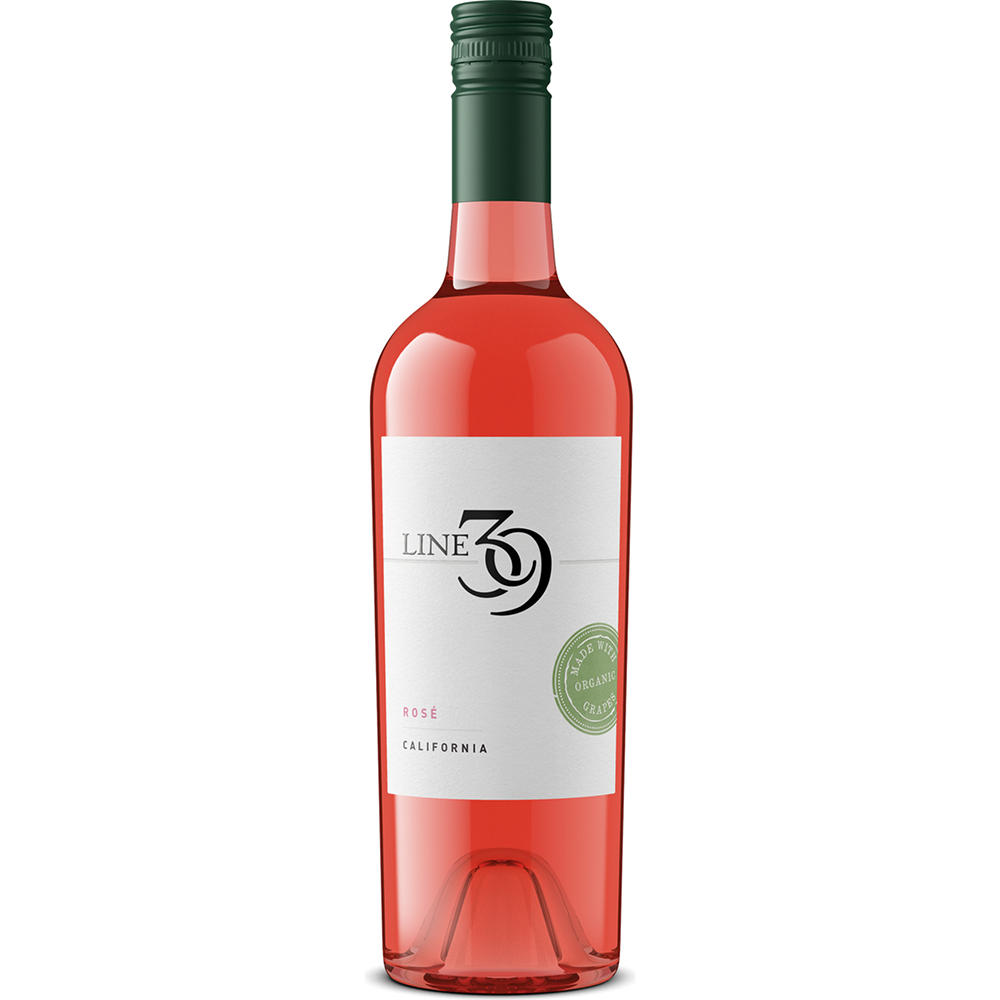 Line 39 Organic Rose California Wine, 750 mL