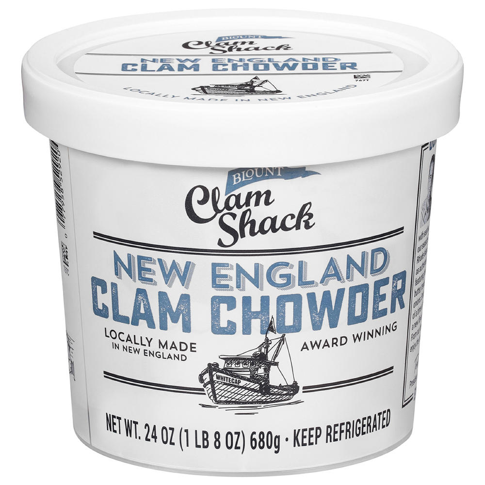 Blount Clam Shack New England Clam Chowder, 24 oz