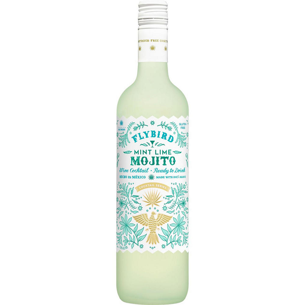 Flybird Mint Lime Mojito Wine Cocktail, 750 mL