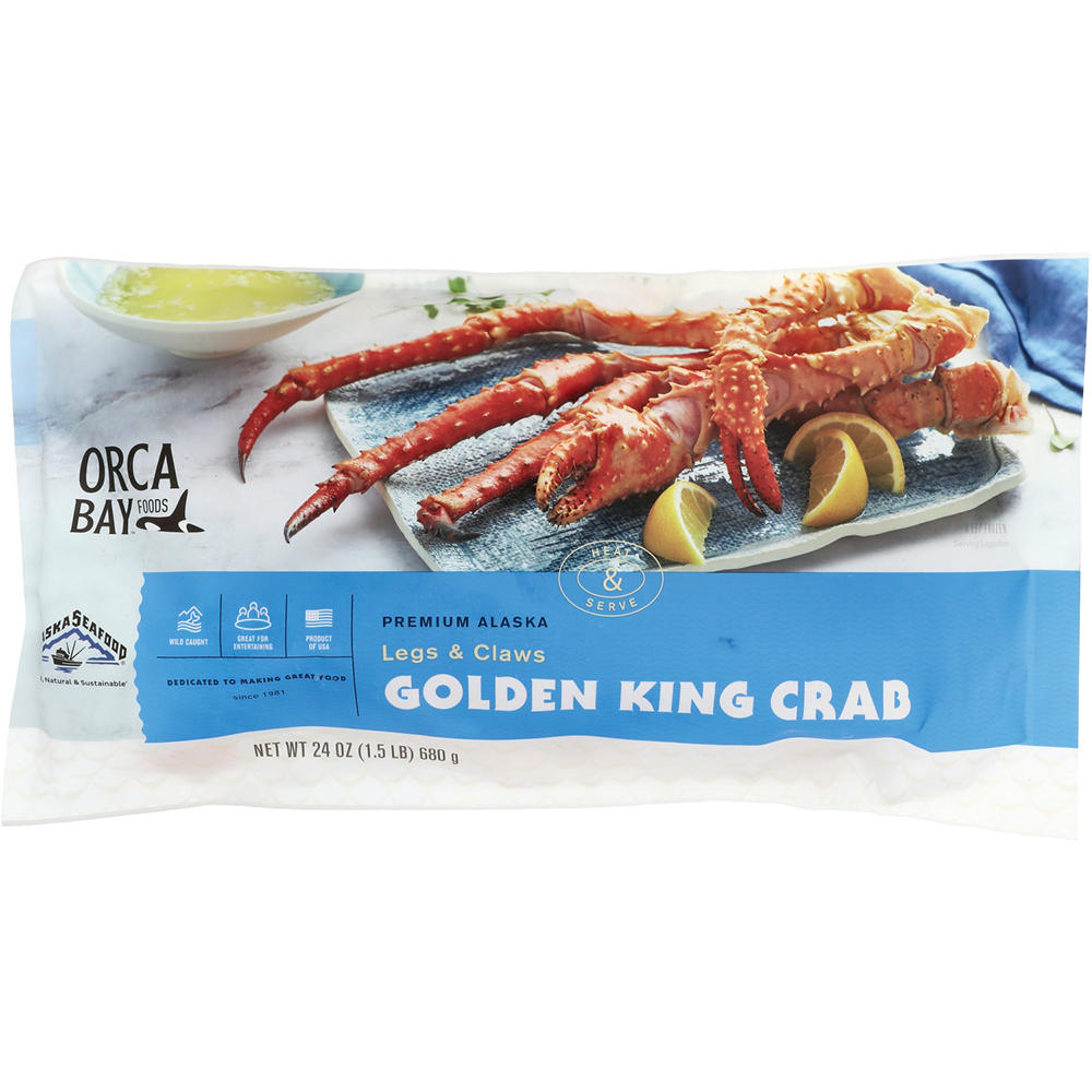 Frozen Golden King Crab Bag, 24 oz