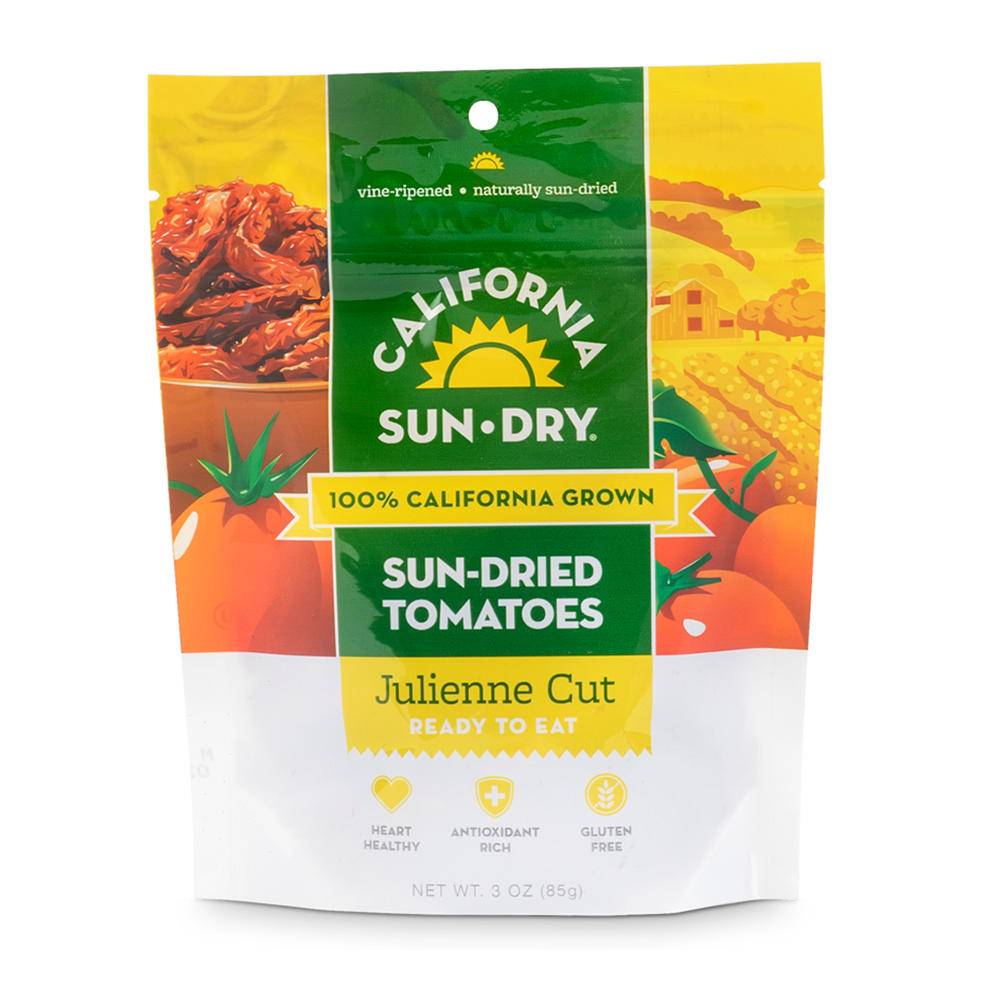 California Sun Dry Sun Dried Tomatoes Julienne Cut, 3 oz
