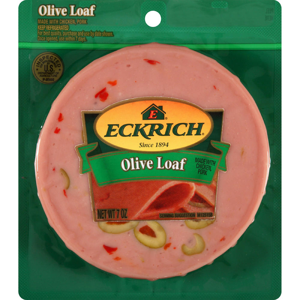Eckrich Olive Loaf Lunchmeat, 7 oz