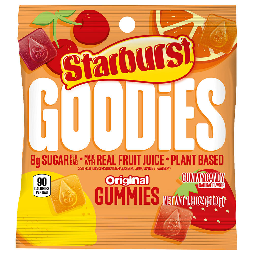 Starburst Goodies Original Gummies, 1.8 oz
