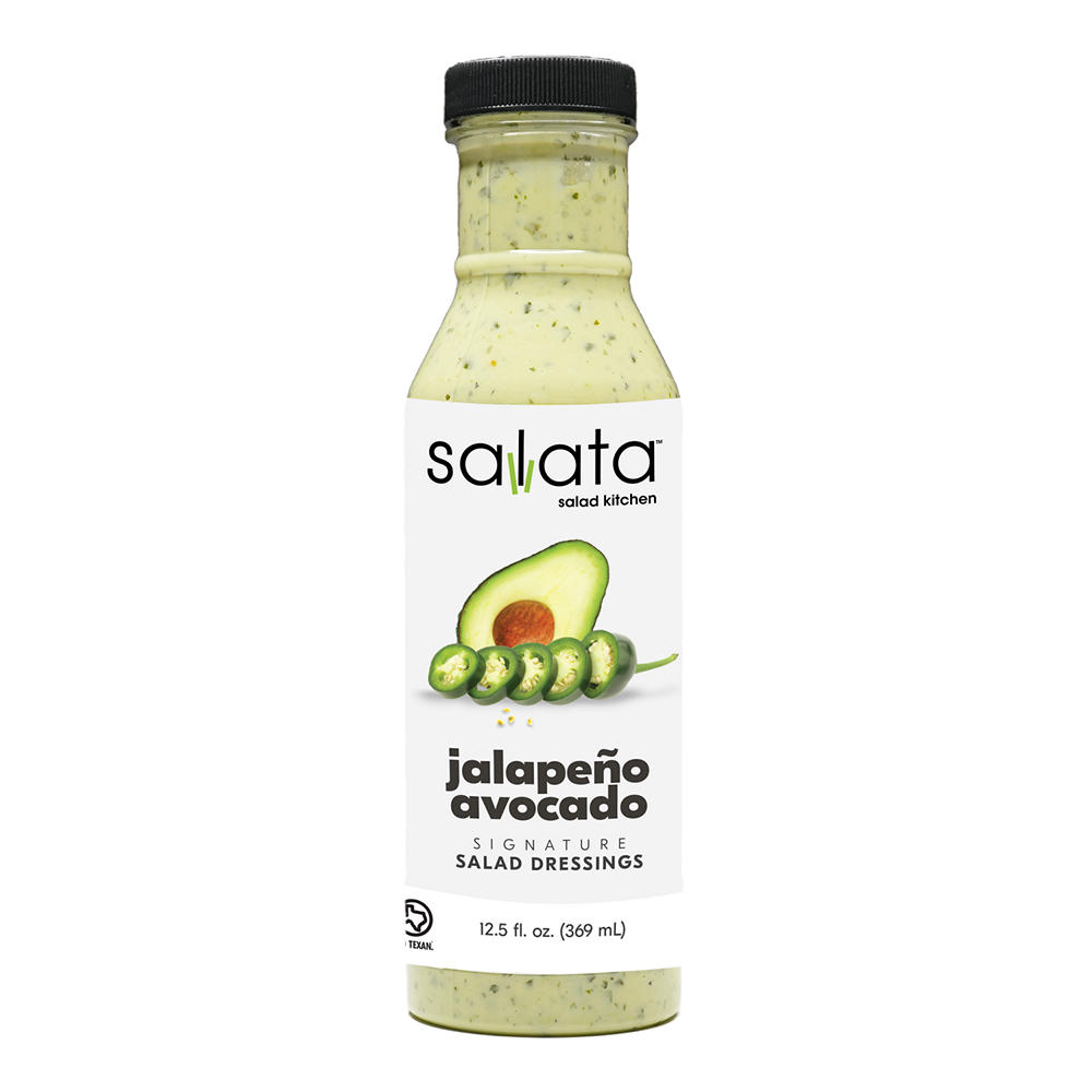 Salata Signature Salad Dressing - Jalapeño Avocado (Sold Cold), 12.5 fl oz