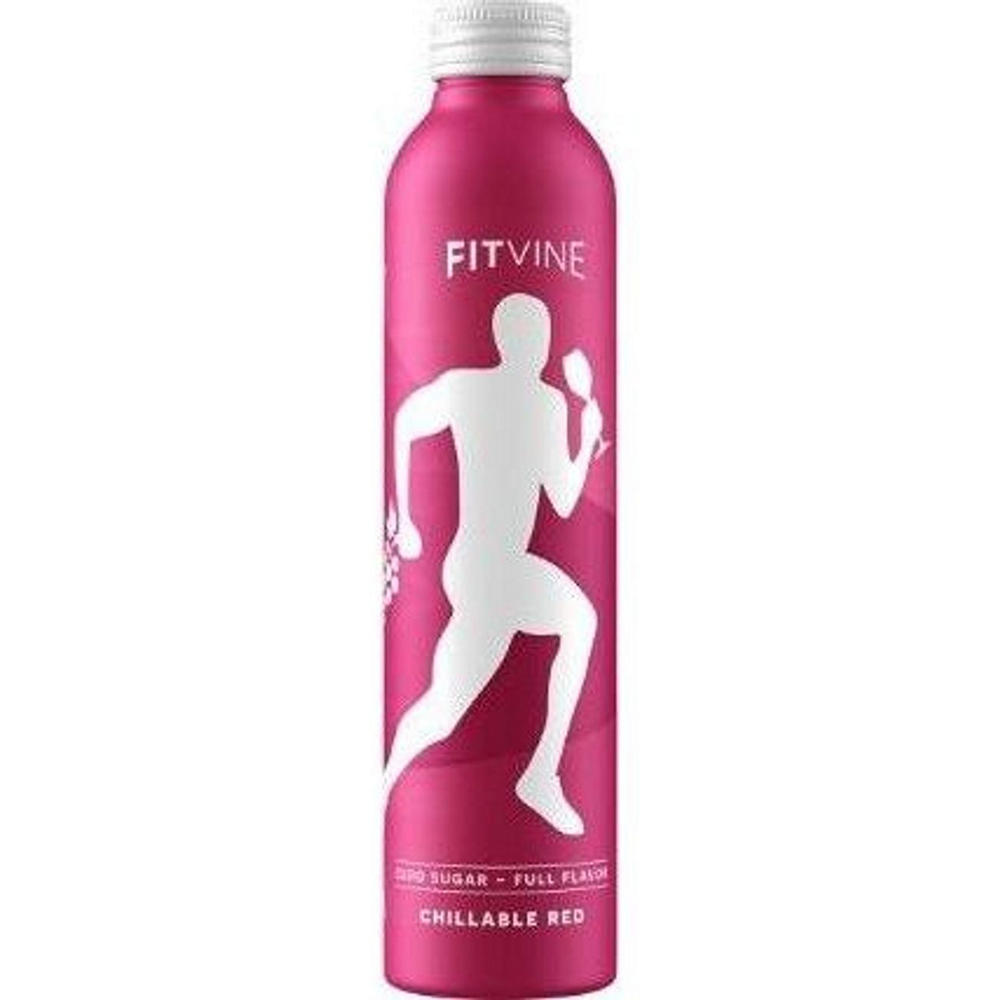 Fit Vine Chillable California Red Blend Wine, 750 mL