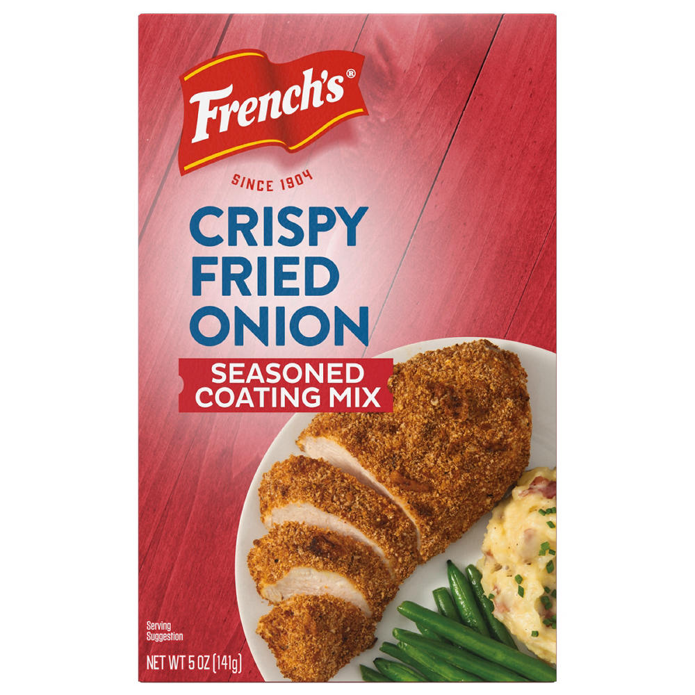French's Crispy Fried Onion Seasoned Coating Mix, 5 oz