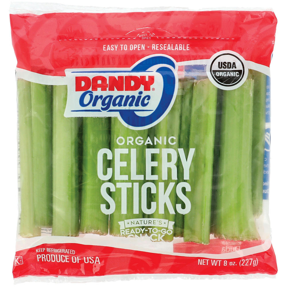 Fresh Organic Celery Sticks, 8 oz