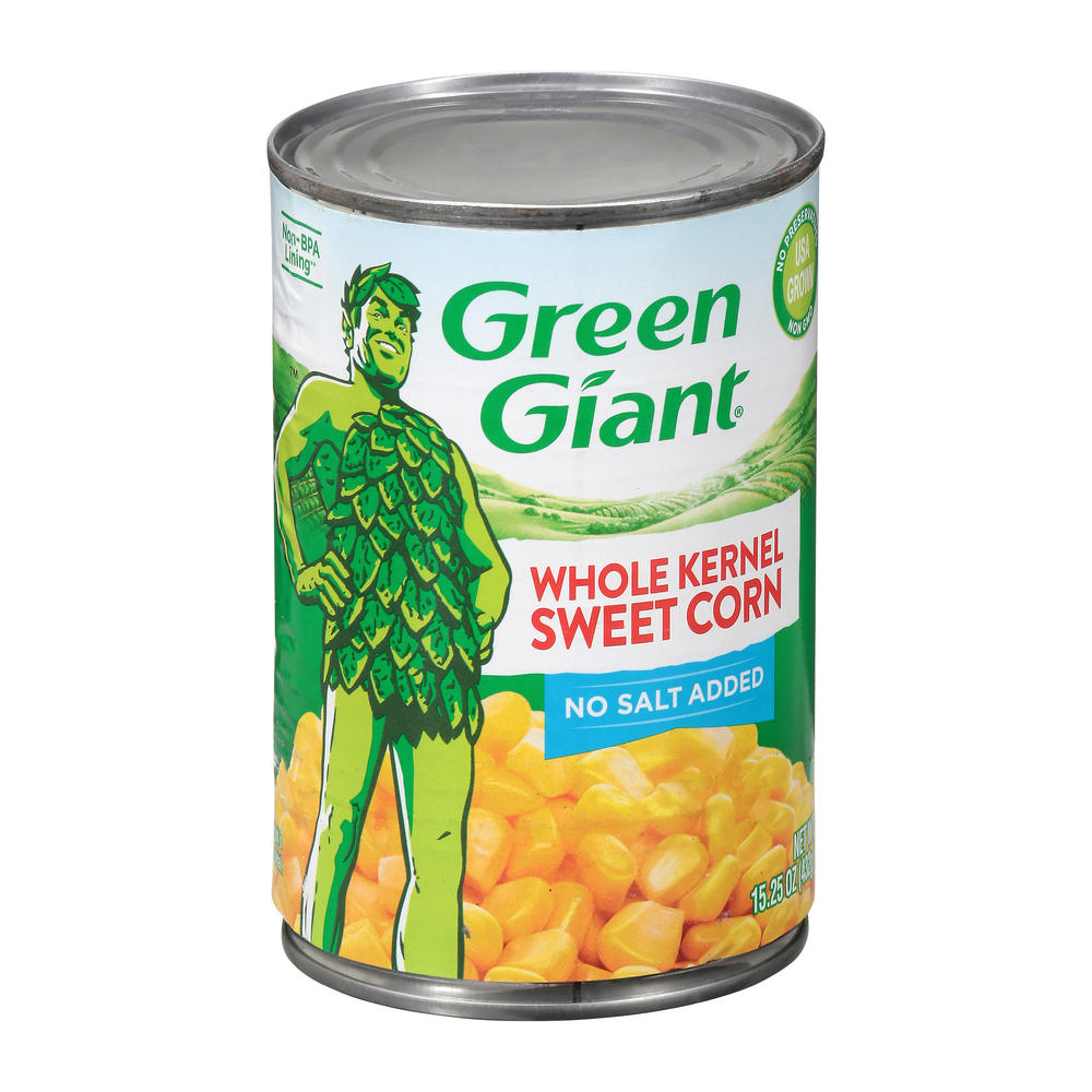 Green Giant No Salt Added Whole Kernel Sweet Corn, 15.25 oz