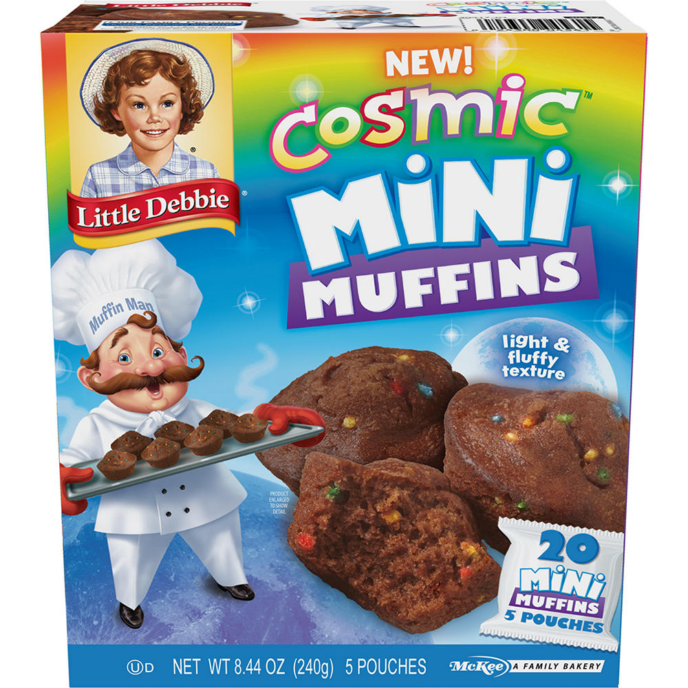 Little Debbie Cosmic Mini Muffins Pouches, 5 ct