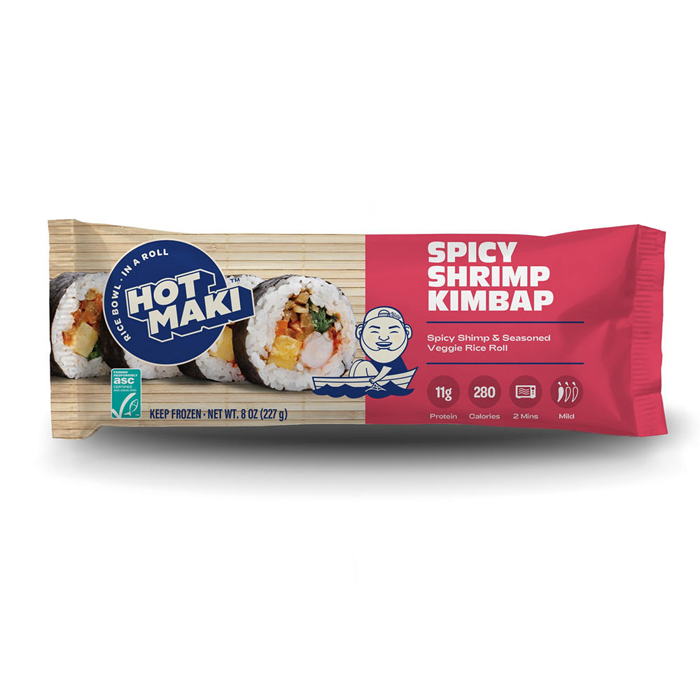 Hot Maki Spicy Shrimp Kimbap, 8 oz