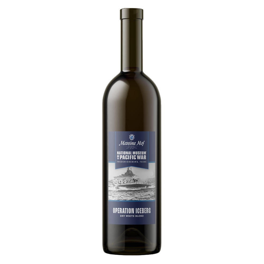 Messina Hof Operation Iceberg Dry Texas White Blend Wine, 750 mL