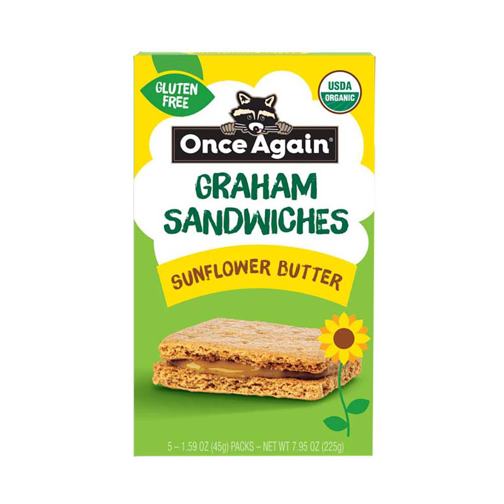 Once Again Graham Sandwiches - Sunflower Butter, 7.95 oz