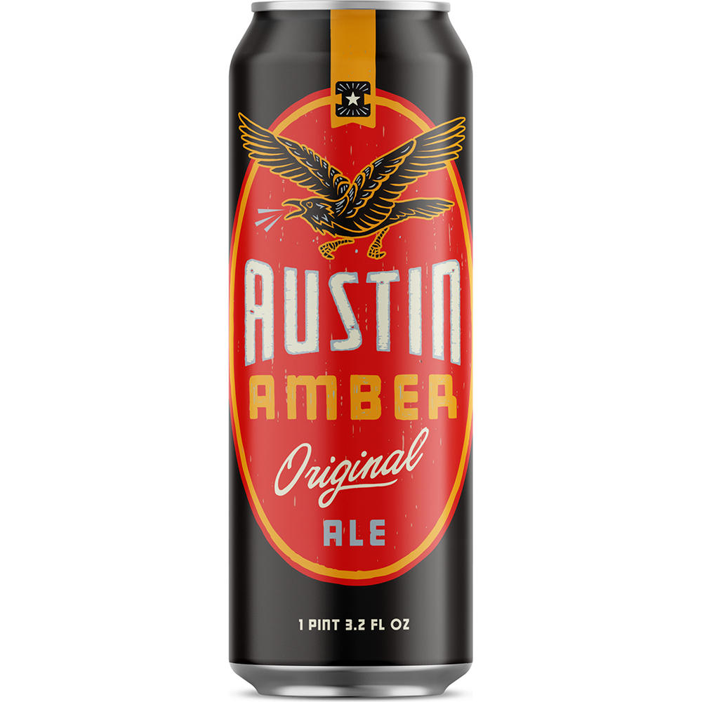 Independence Austin American Style Amber Ale Craft Beer, 19.2 oz