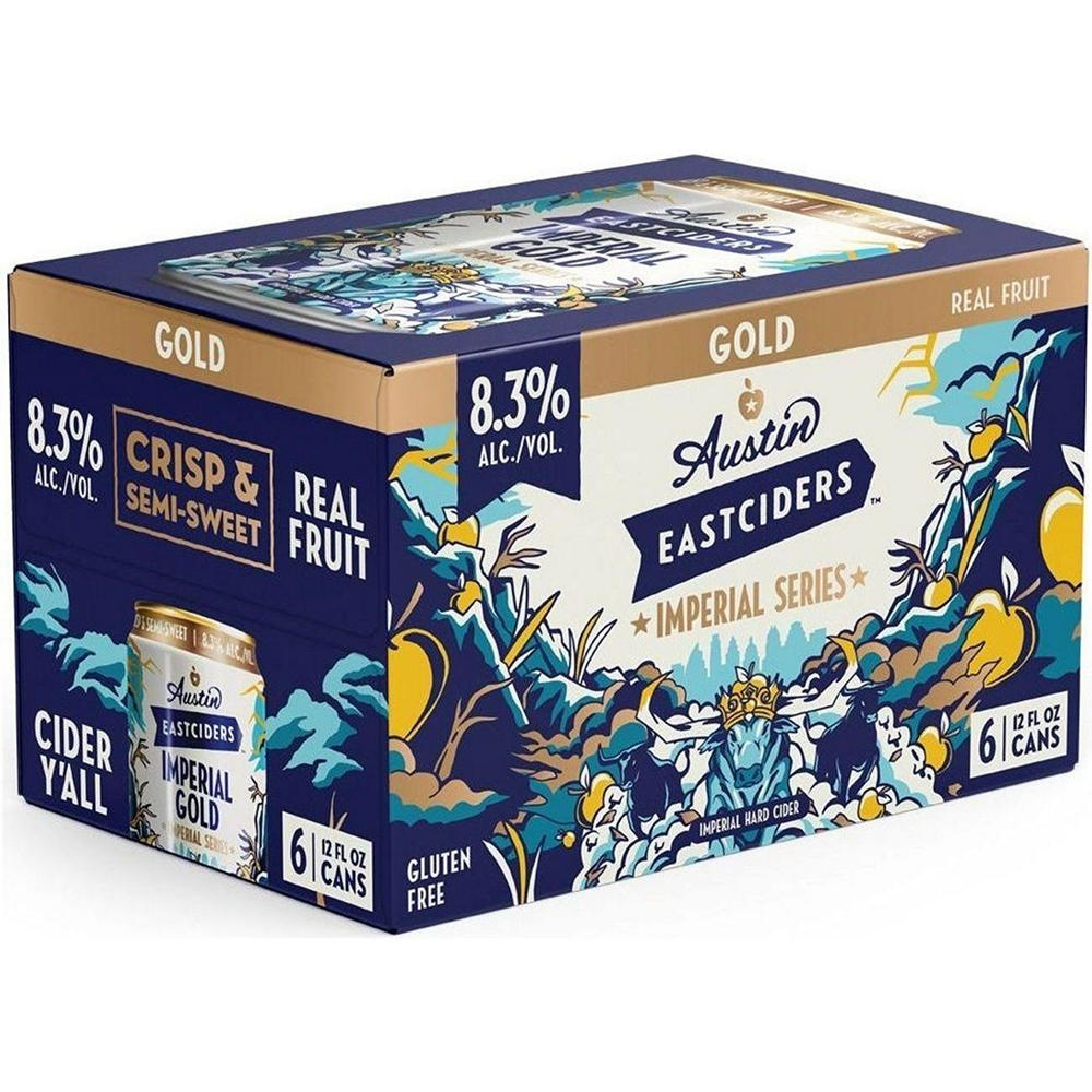 Austin Eastciders Imperial Series Gold 6 pk Cans, 12 oz