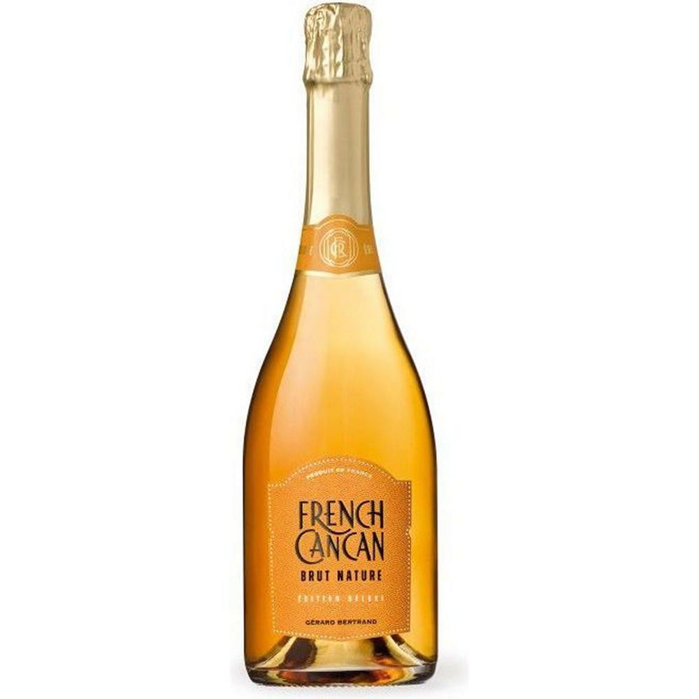 Gerard Bertrand Organic France Cancan Brut Nature Orange Sparkling Wine, 750 mL