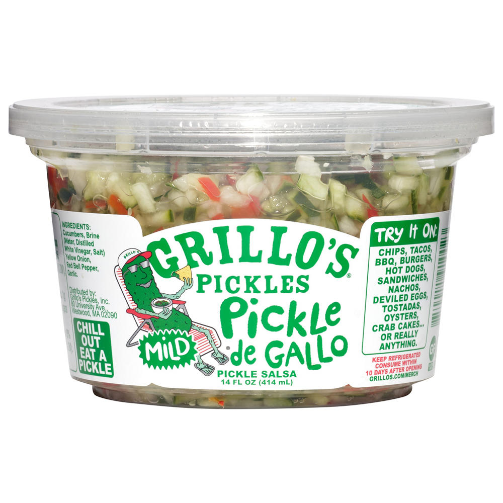 Grillo's Pickles Mild Pickle De Gallo, 14 oz
