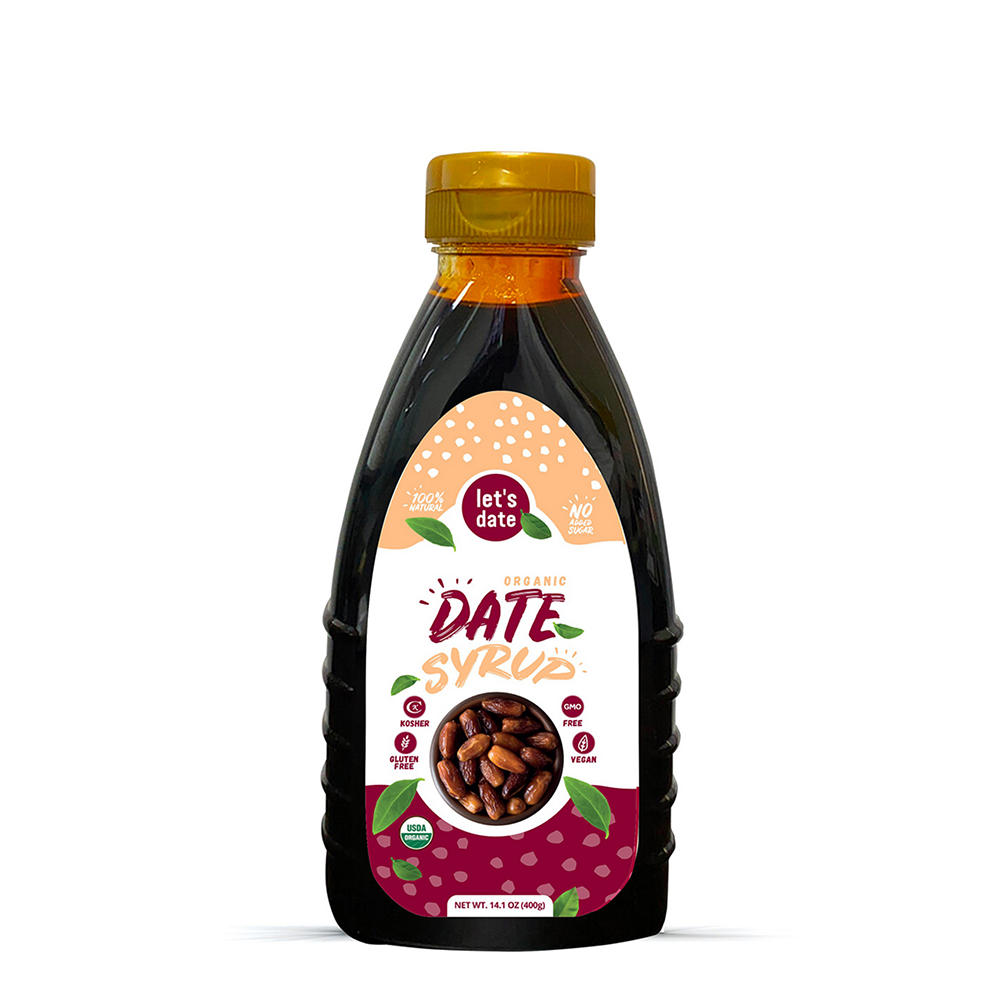 Let's Date Organic Date Syrup, 14.1 oz