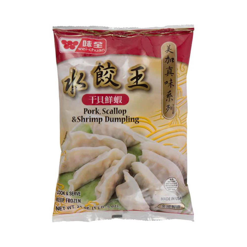Wei-Chuan Pork, Scallop & Shrimp Dumpling, 21 oz