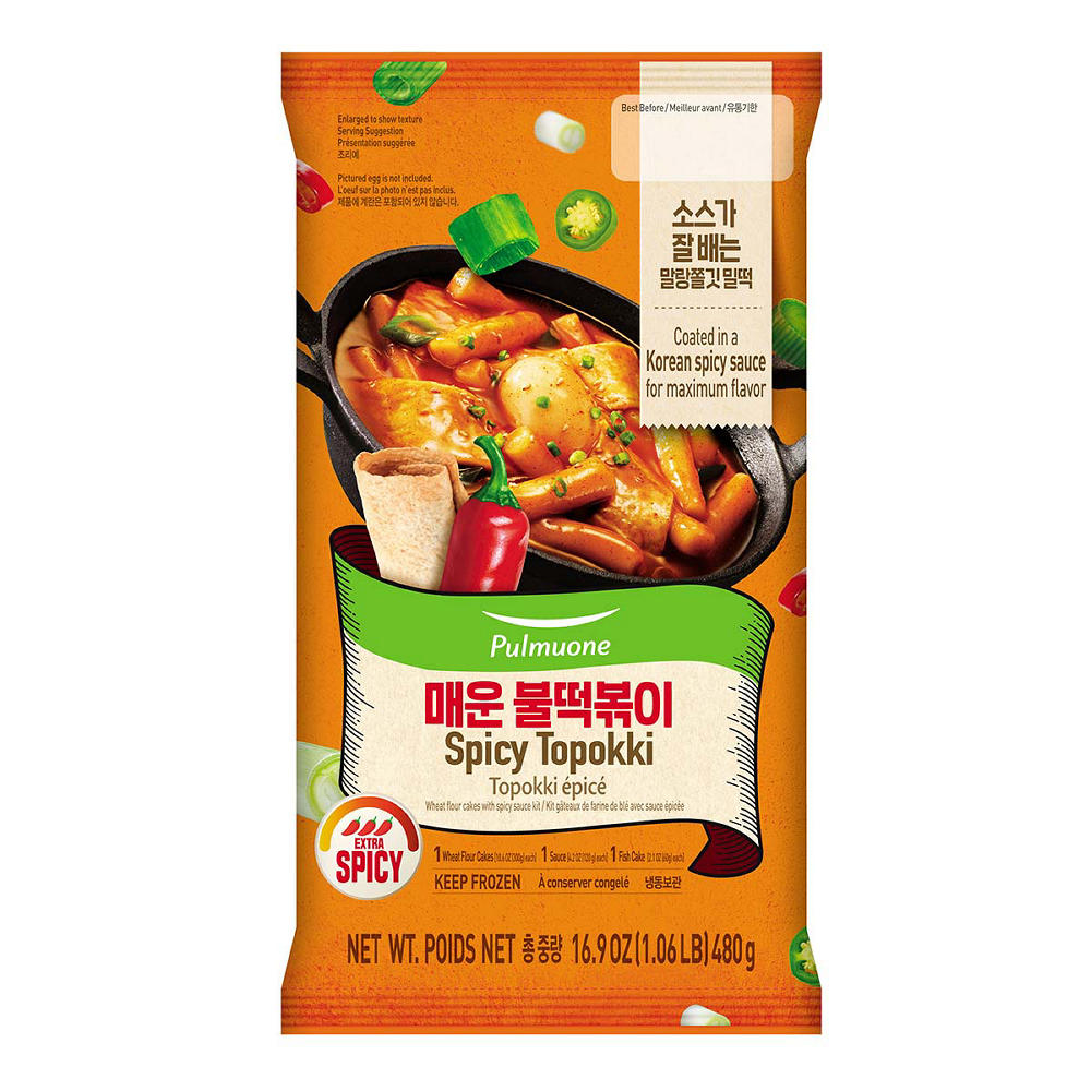 Pulmuone Spicy Topokki, 16.9 oz