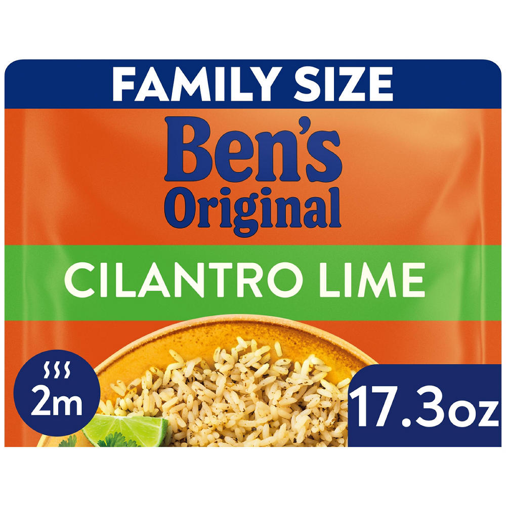 Ben's Original Ready Rice Cilantro Lime Family Size, 17.3 oz