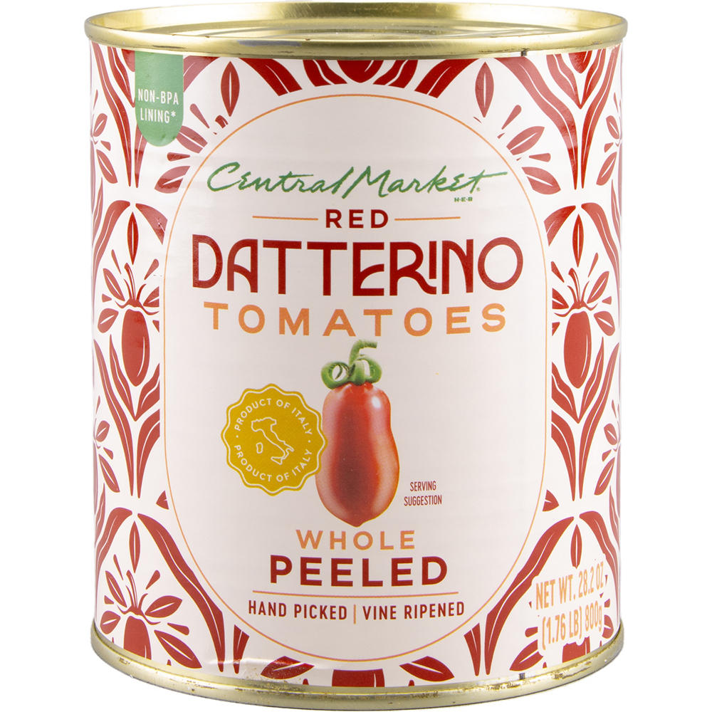 Central Market Peeled Datterino Tomatoes in Juice, 28.2 oz