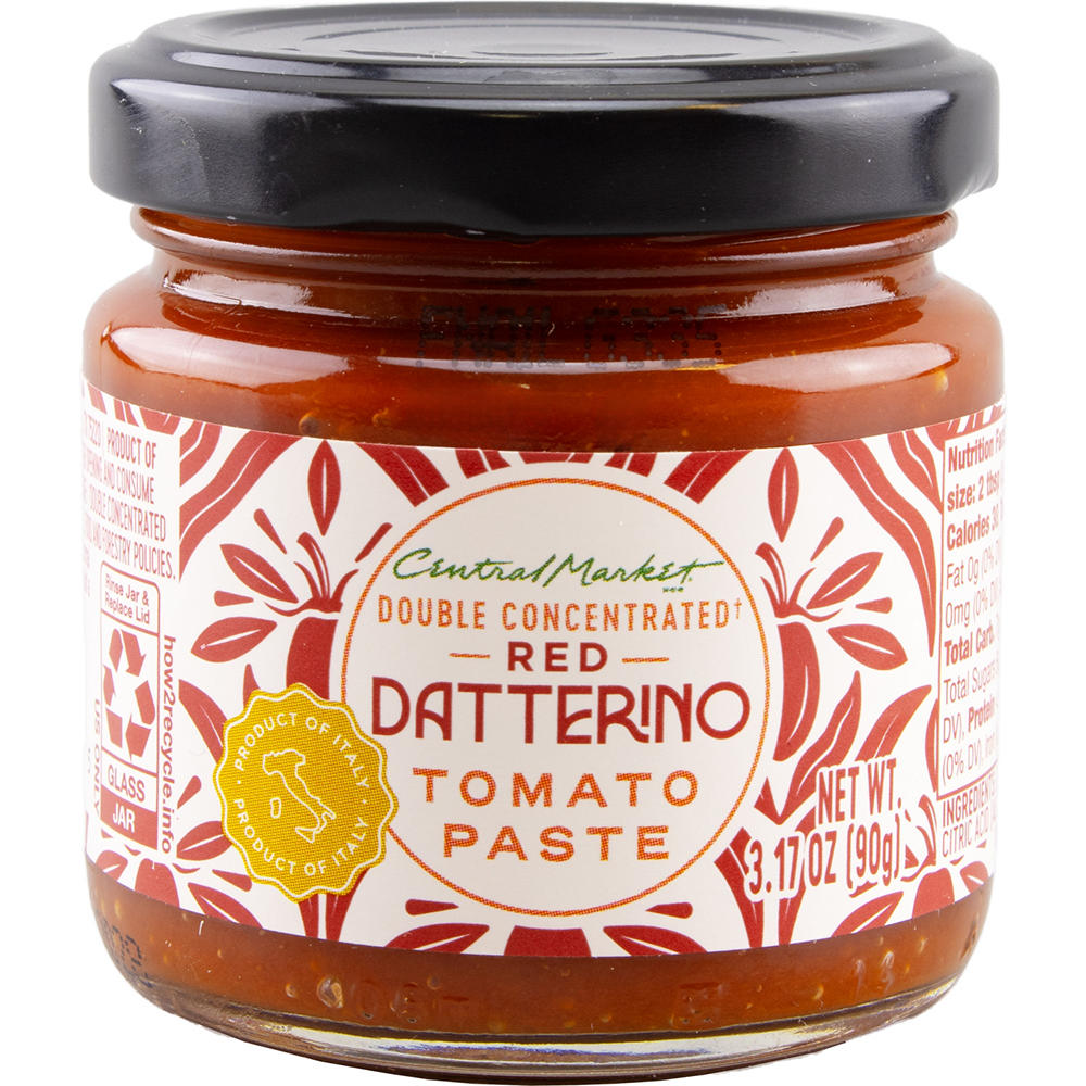 Central Market Double Concentrated Red Datterino Tomato Paste, 3.17 oz