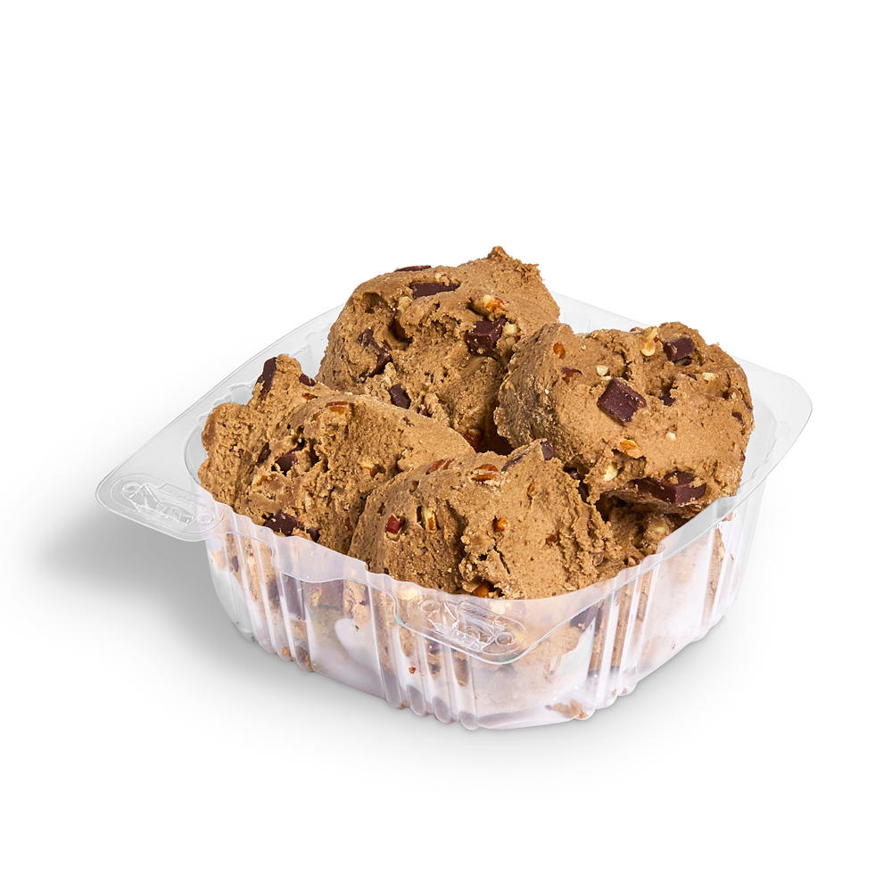 H-E-B Take & Bake Frozen Chocolate Chunk Gourmet Cookies, 6 ct
