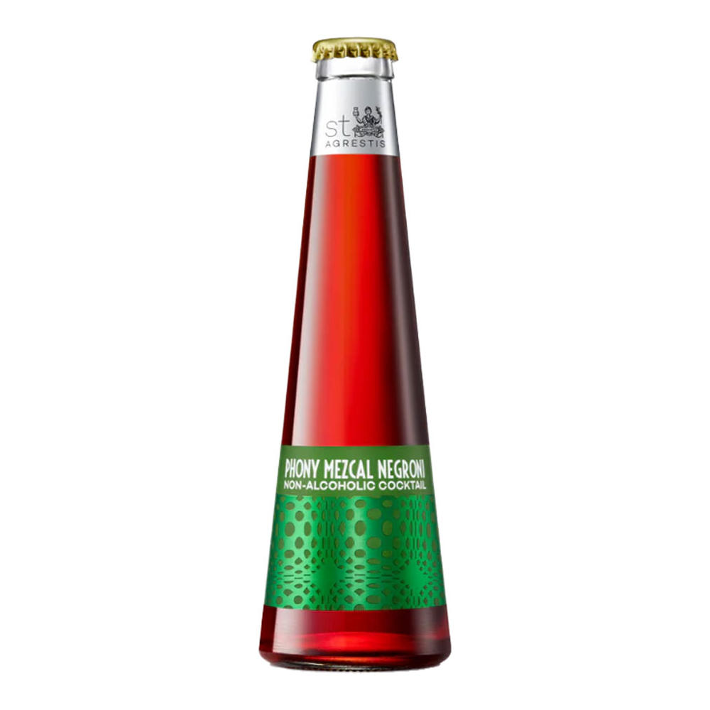 St. Agrestis Phony Mezcal Negroni Non-Alcoholic Cocktail, 200 mL