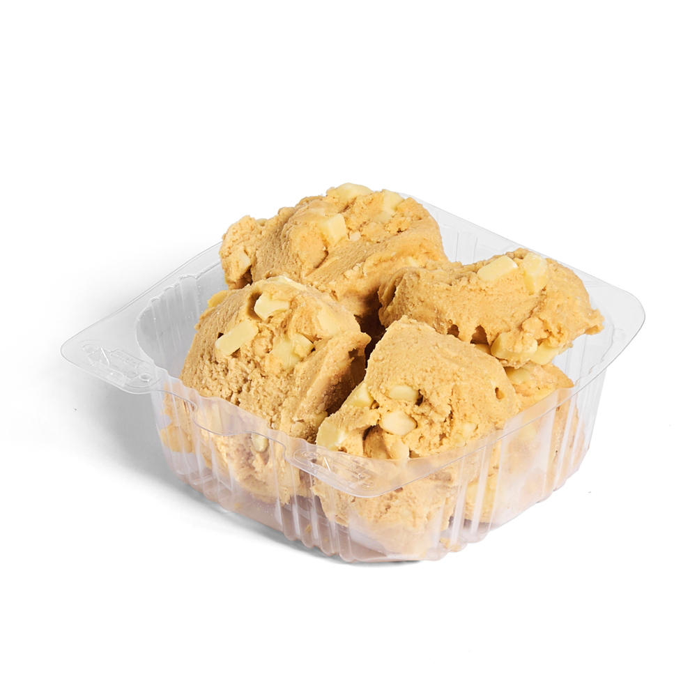 H-E-B Take & Bake Frozen White Chocolate Macadamia Cookies, 6 ct