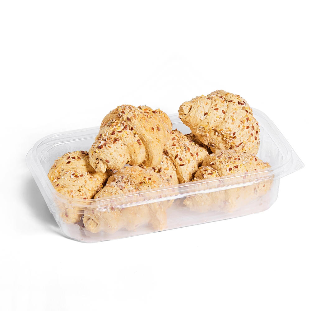 H-E-B Take & Bake Frozen Mini Multigrain Croissants, 6 ct
