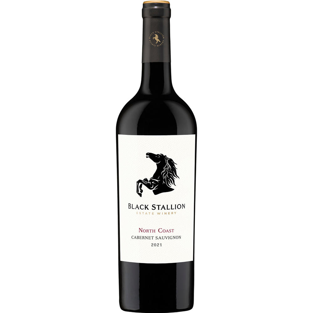 Black Stallion Estate Winery North Coast Cabernet Sauvignon California Red Wine, 750 mL