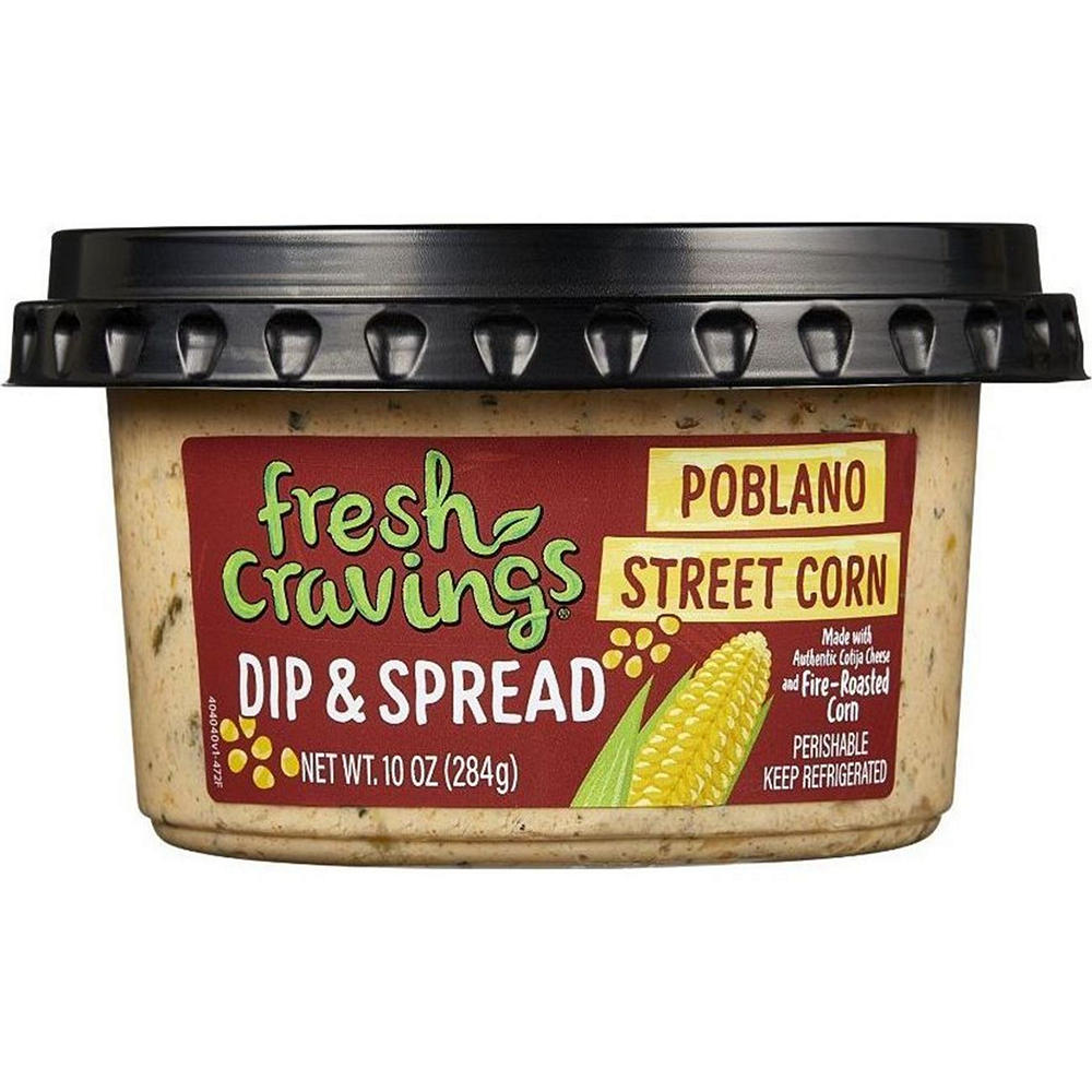 Fresh Cravings Poblano Street Corn Dip & Spread, 10 oz