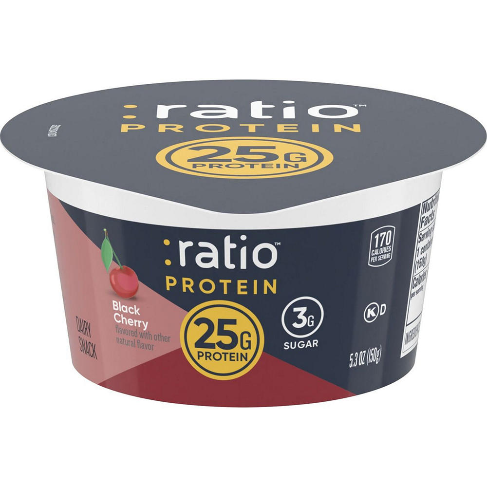 :ratio 25g Protein Black Cherry Dairy Snack, 5.3 oz