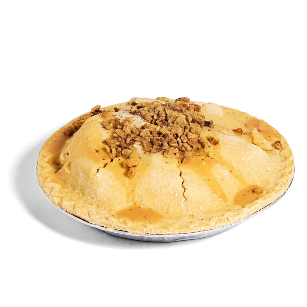 H-E-B Take & Bake Frozen Apple Caramel Walnut Pie, 10 in