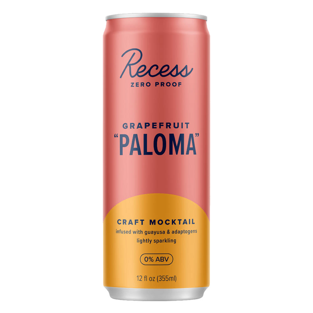 Recess Zero Proof Craft Mocktail - Grapefruit Paloma, 12 oz